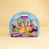 Picture of 499/ The "Sand Spirit" set is a creative, castle-inspired playset that allows children to build and shape sand structures using a variety of colorful tools.
