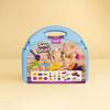 Picture of 499/ The "Sand Spirit" set is a creative, castle-inspired playset that allows children to build and shape sand structures using a variety of colorful tools.